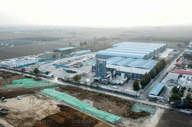 藍(lán)天衛(wèi)士環(huán)保材料時產(chǎn)1000噸骨料生產(chǎn)線