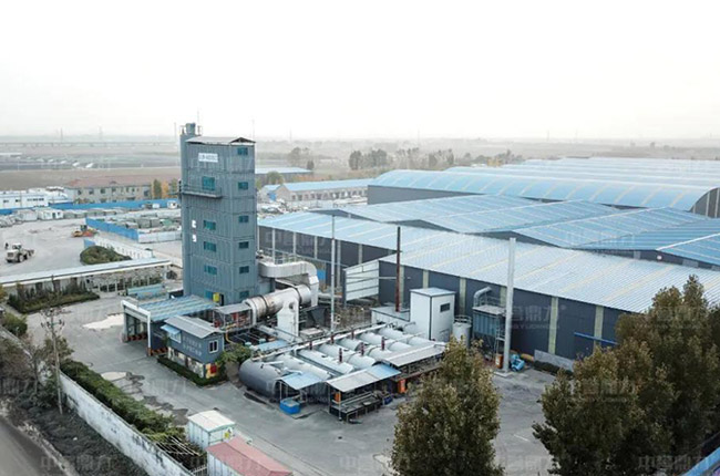 藍(lán)天衛(wèi)士環(huán)保材料時產(chǎn)1000噸骨料生產(chǎn)線