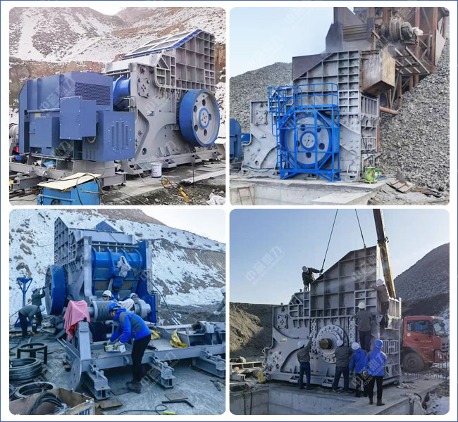 DLHGC臥式旋回破碎機(jī)安裝試機(jī) DLHGC臥式旋回破碎機(jī)安裝試機(jī)