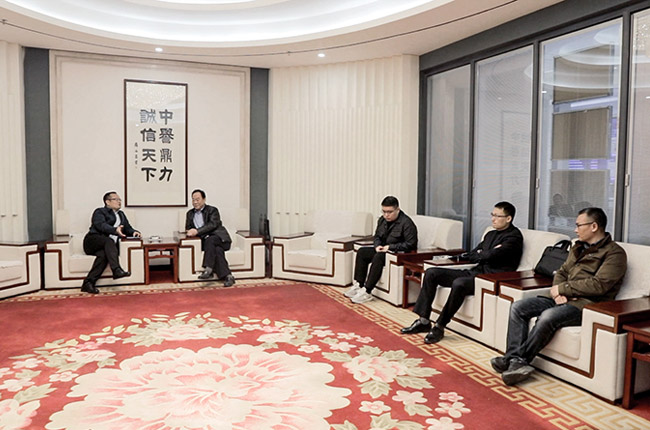 萬人助萬企活動(dòng)一行蒞臨中譽(yù)鼎力視察調(diào)研