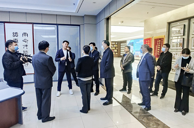 實地調(diào)研中譽鼎力綠色建材工業(yè)互聯(lián)網(wǎng)大數(shù)據(jù)中心