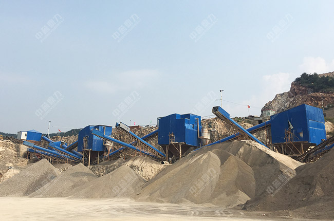 時(shí)產(chǎn)200噸制砂生產(chǎn)線(xiàn)案例圖片