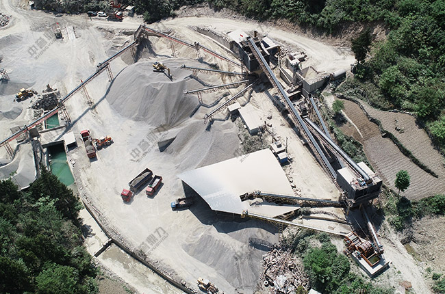 時(shí)產(chǎn)200噸制砂生產(chǎn)線(xiàn)案例圖片