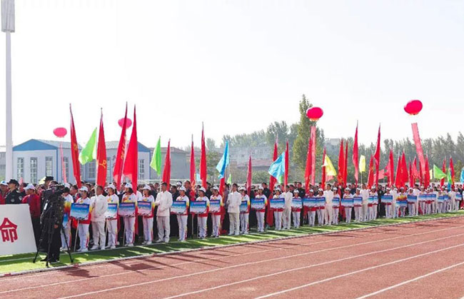 衛(wèi)輝市民運(yùn)動會開幕儀式