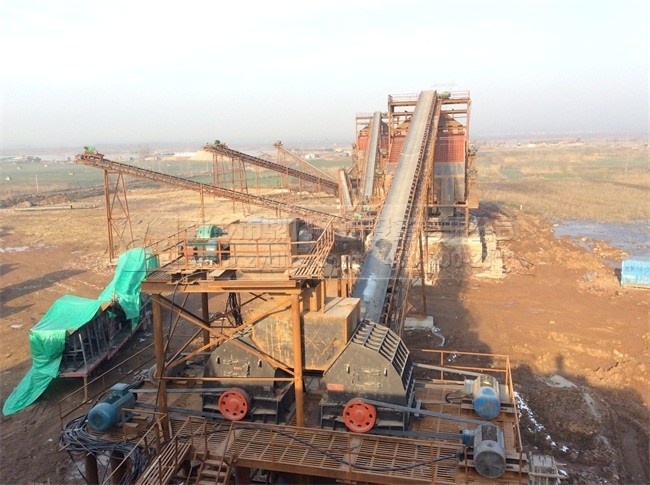 鼎力石料生產(chǎn)線