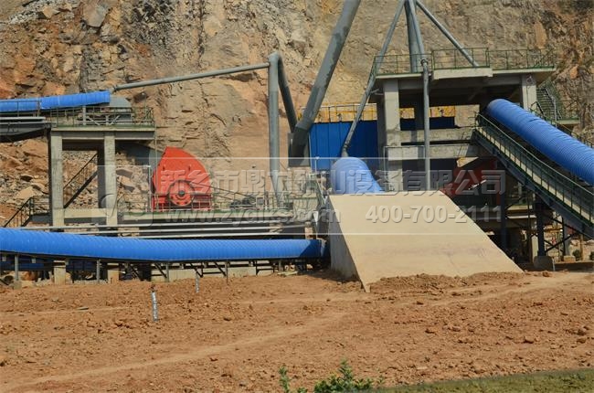 時(shí)產(chǎn)600噸節(jié)能環(huán)保砂石生產(chǎn)線