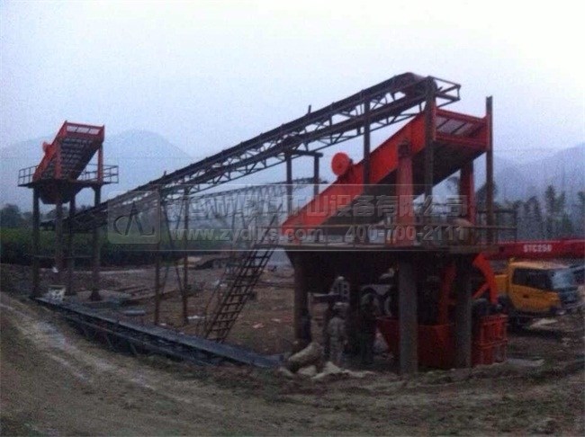 工程破碎機生產(chǎn)線