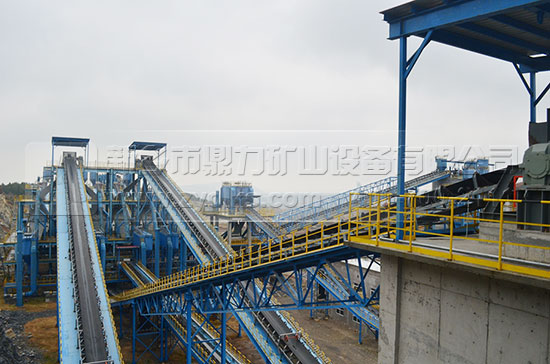 安陽中聯(lián)骨料有限公司條時(shí)產(chǎn)2*1200t/h砂石骨料生產(chǎn)線
