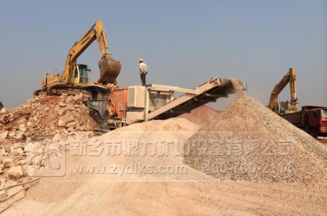 建筑垃圾破碎機生產(chǎn)現(xiàn)場 建筑垃圾破碎機生產(chǎn)現(xiàn)場