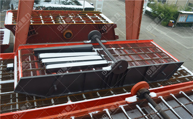 直線振動(dòng)篩操作