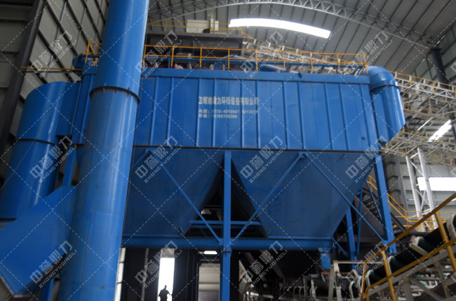 河北白沙時(shí)產(chǎn)3000噸石料生產(chǎn)線(xiàn)輸送除塵