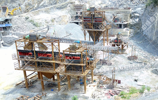 石頭破碎生產(chǎn)線