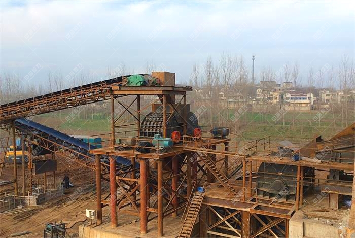 石頭破碎生產(chǎn)線