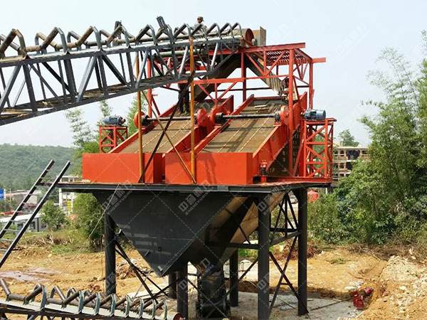 石子廠的篩分設(shè)備