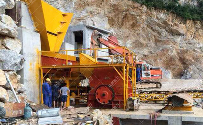 重錘破生產(chǎn)線