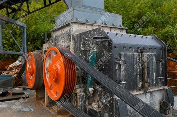 碎沙機(jī)現(xiàn)場(chǎng)