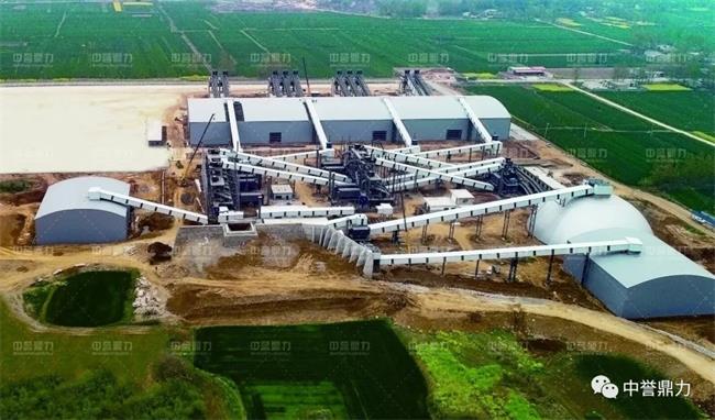 駐馬店惠豐礦業(yè)已經(jīng)投產(chǎn)的大型砂石骨料生產(chǎn)線