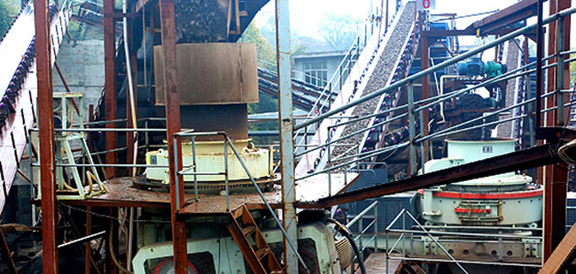 二級立軸制砂機(jī)加工工藝