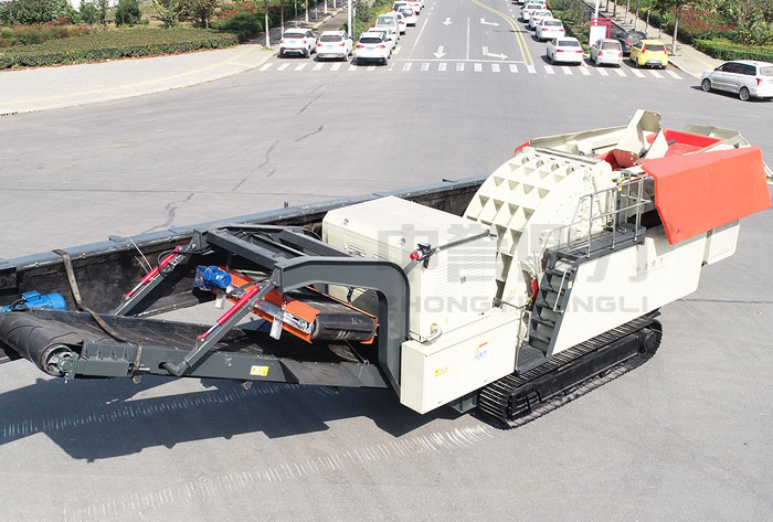 移動(dòng)式建筑垃圾破碎機(jī)